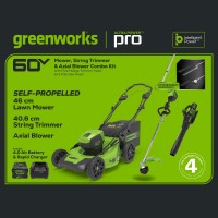 60V 46cm Self-Propelled Lawnmower Start Up Kit